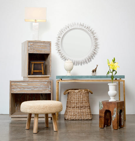 From bar carts to coffee tables, our furniture is a curated assortment of chic and easy pieces to update your living room.