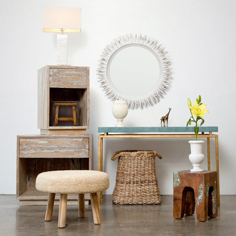From bar carts to coffee tables, our furniture is a curated assortment of chic and easy pieces to update your living room.
