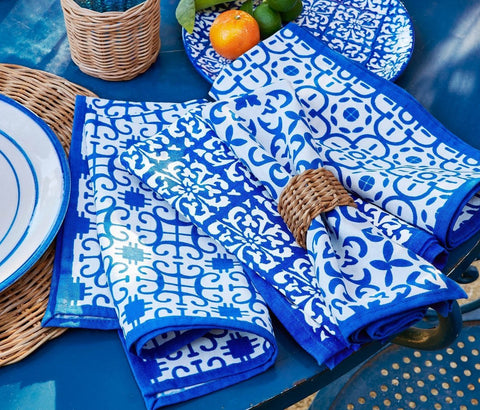 These modern tabletop accessories will make your dining room pop.