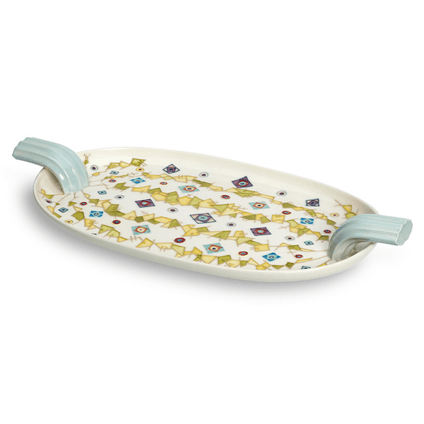 1882 Ltd. Disco Gourds Double Handle Platter