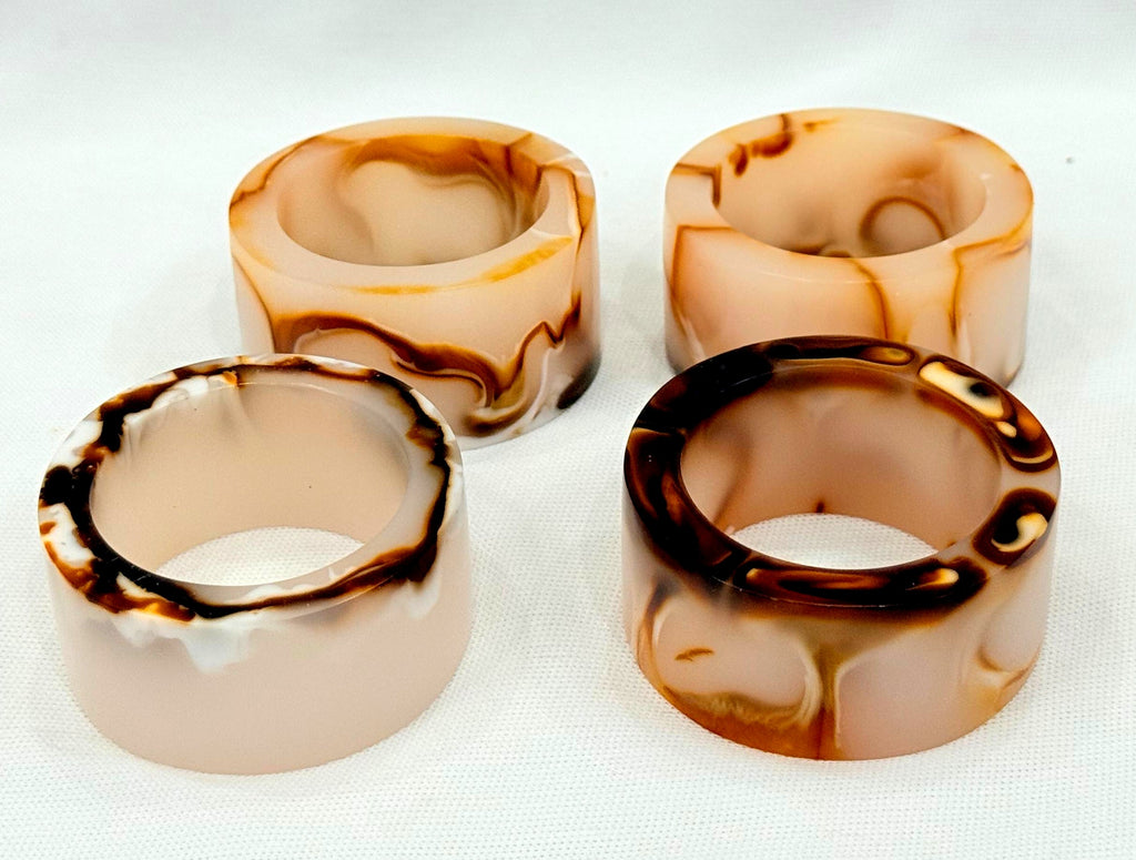 Private Label Tiger Napkin Rings (set of 4)