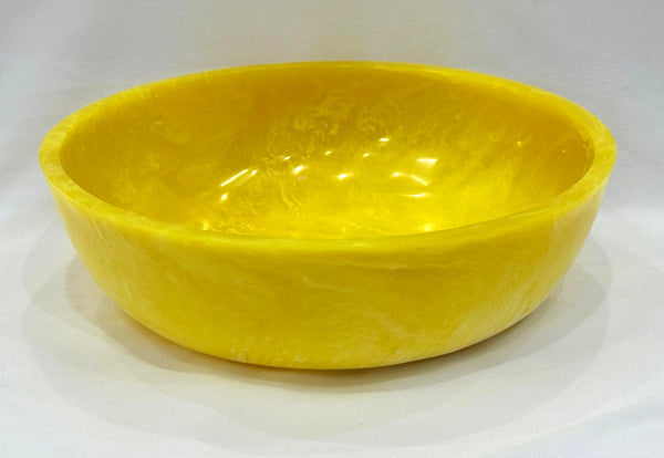 Private Label Yellow Swirl Bowl