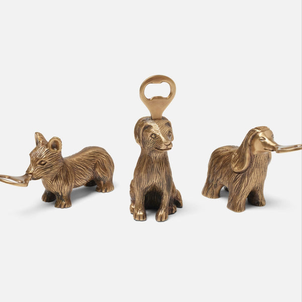 Blue Pheasant Puppy Club Bottle Openers - Set of 3