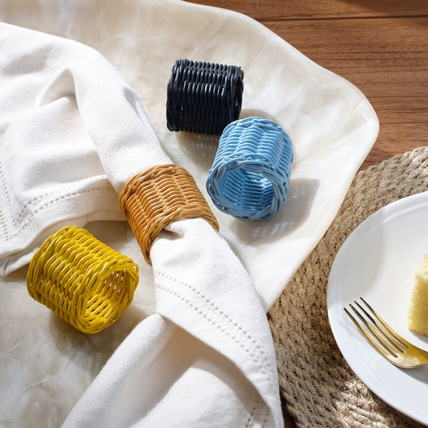 Blue Pheasant Annmarie Napkin Rings