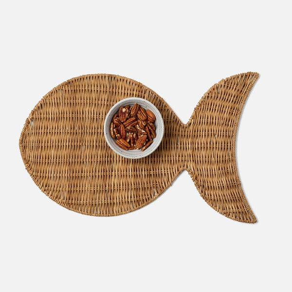 Blue Pheasant Cousteau Natural Placemat