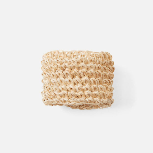 Blue Pheasant Emmy Crochet Napkin Rings