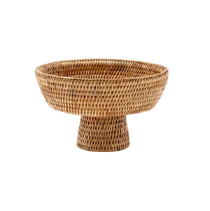 Londyn Footed Serving Bowl - Natural