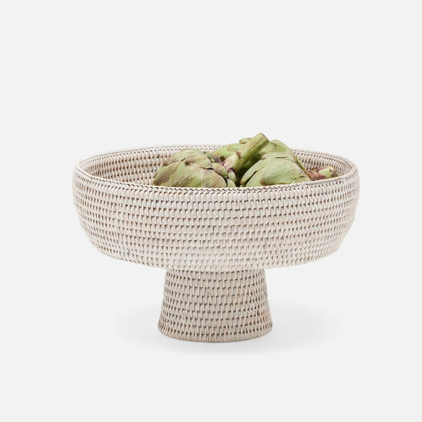 Blue Pheasant Londyn Serving Bowl - Whitewashed