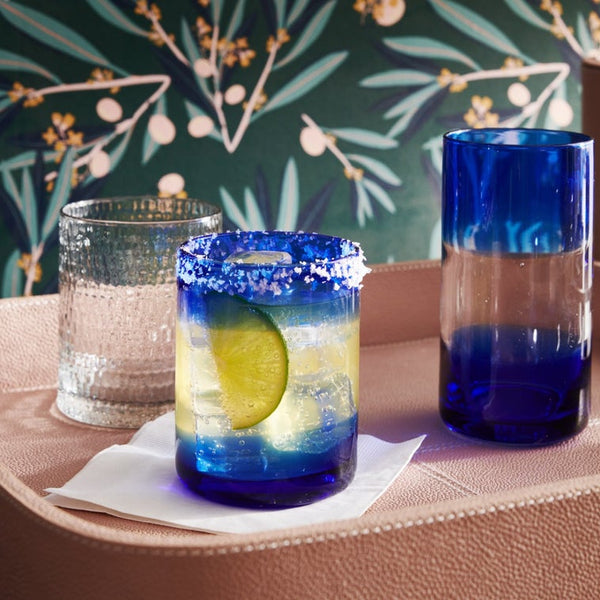 Blue Pheasant Nicolas Highball Set