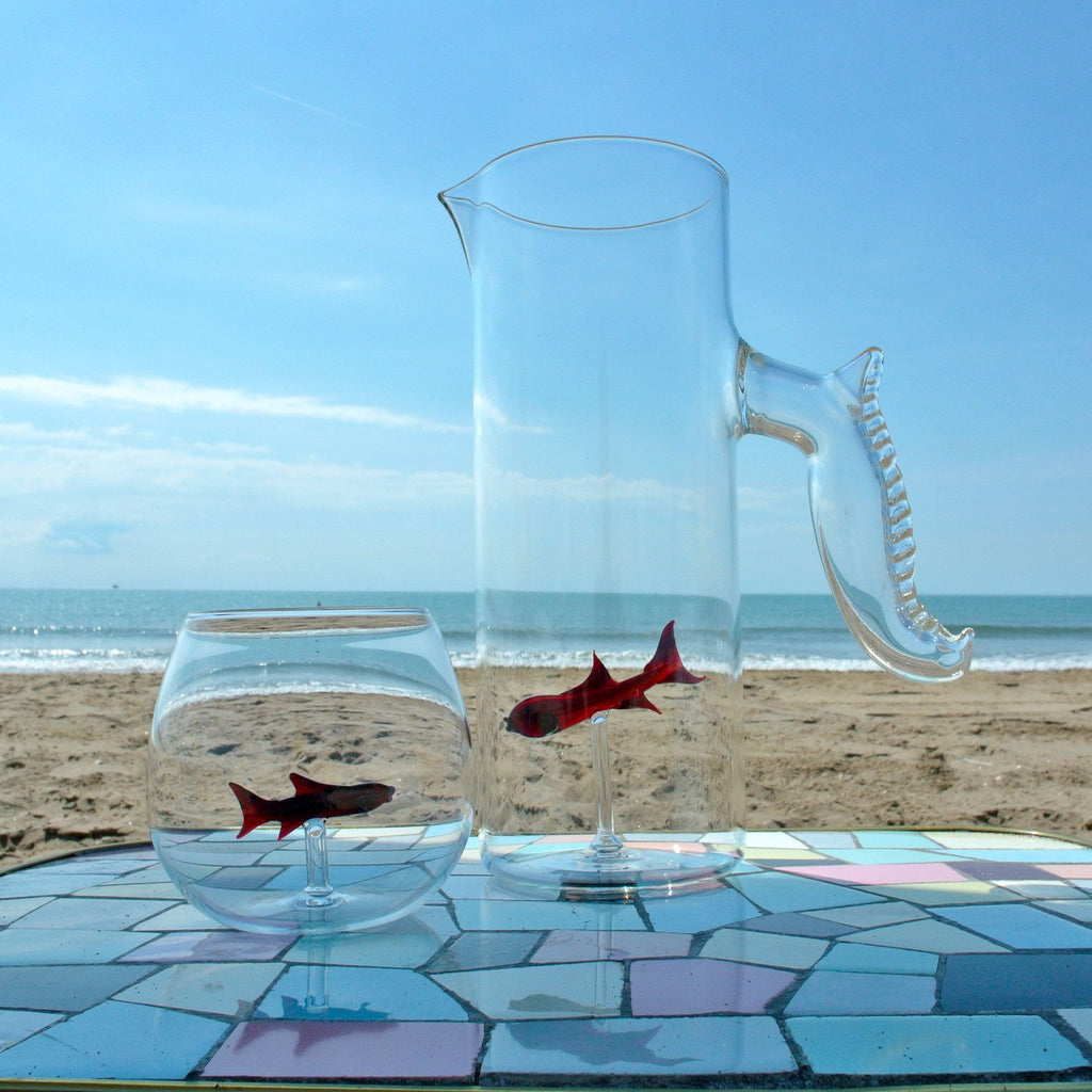 Little Fish Jug - Red
