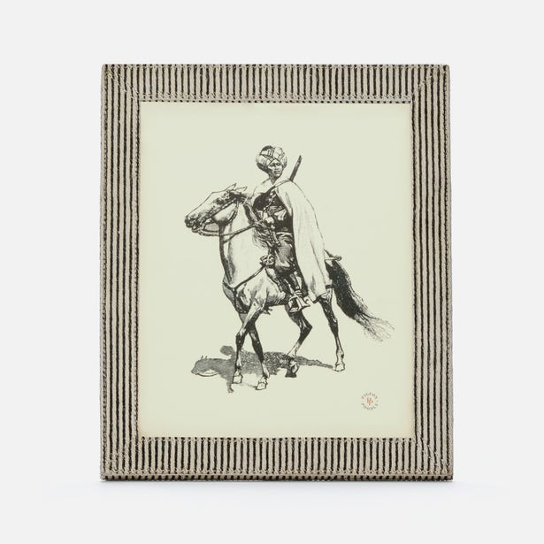 Pigeon and Poodle Hana Brown Candy Striped Frame