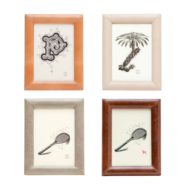 Pigeon and Poodle Eton Leather Frame