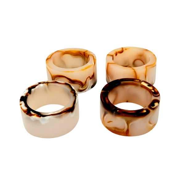Davis Designs Tiger Napkin Rings (set of 4)