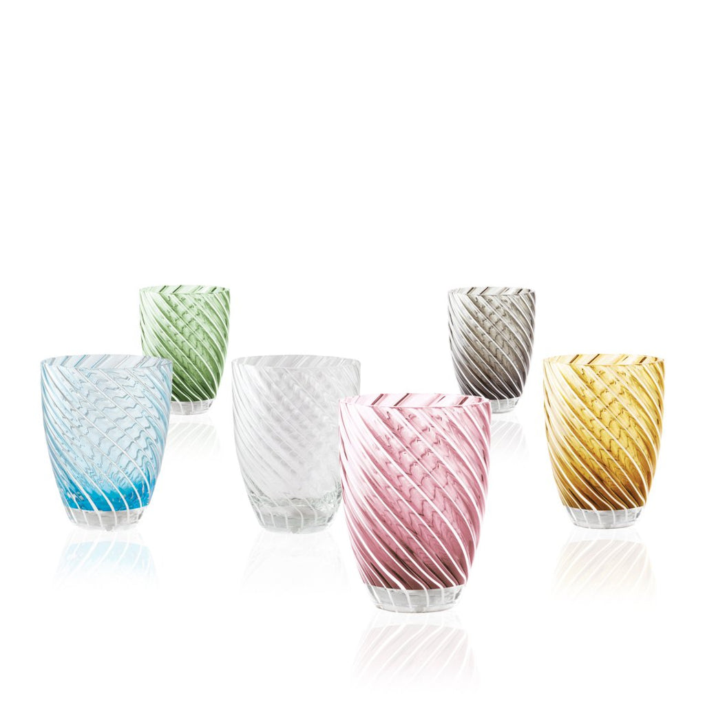 Italesse Vertigo Tumbler - Set of 6 Mixed