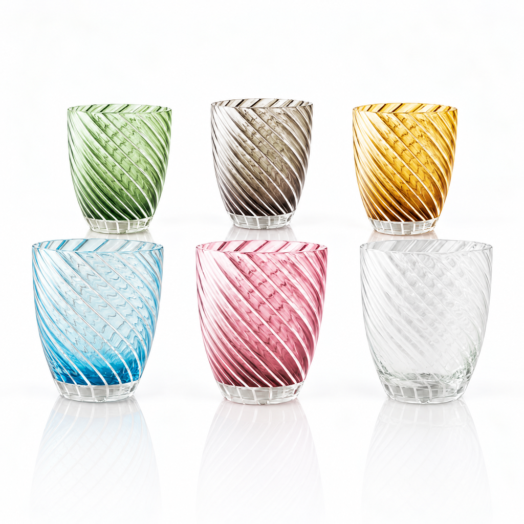 Italesse Vertigo Tumbler - Set of 6 Mixed