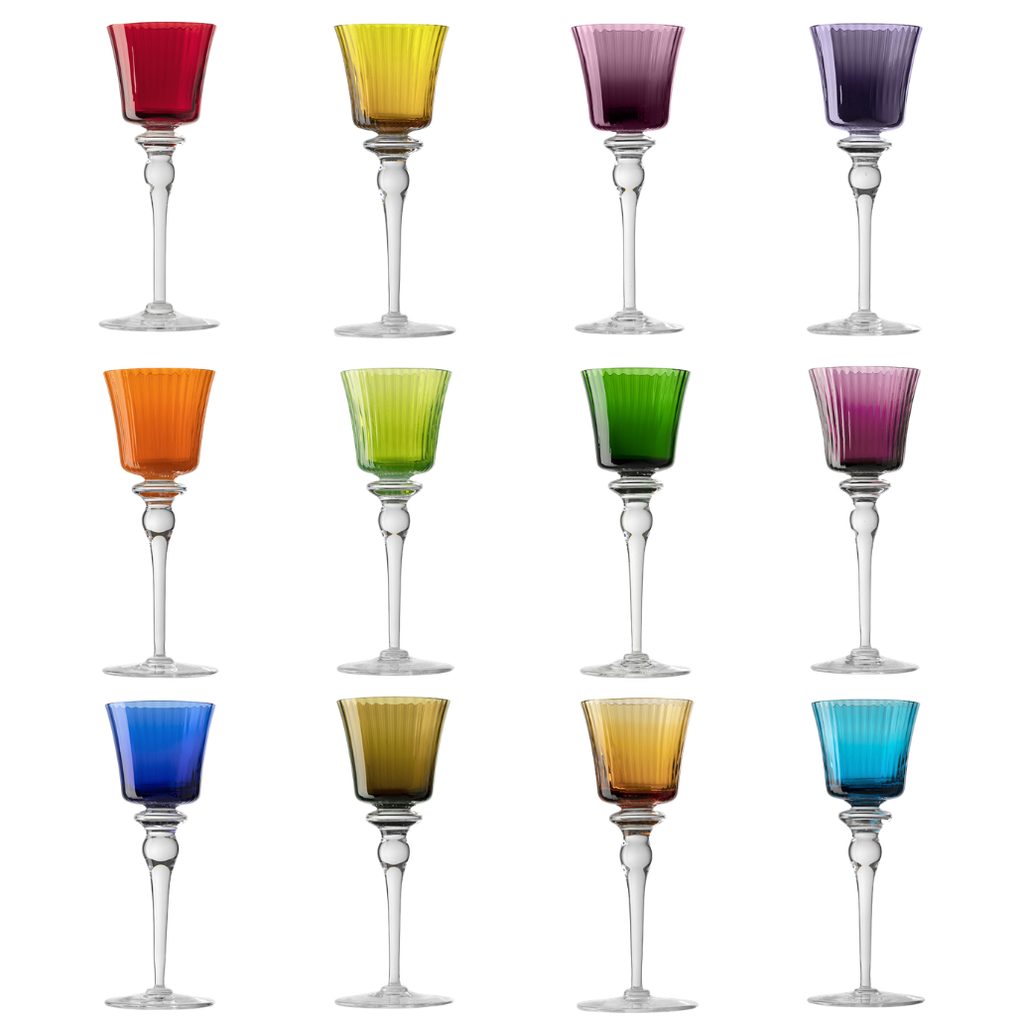 Nason Moretti Rhine Wine Royal Glasses