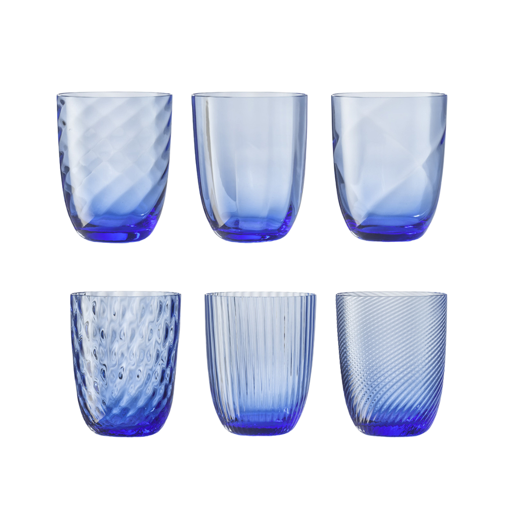 Nason Moretti Idra Glasses - Set of 6