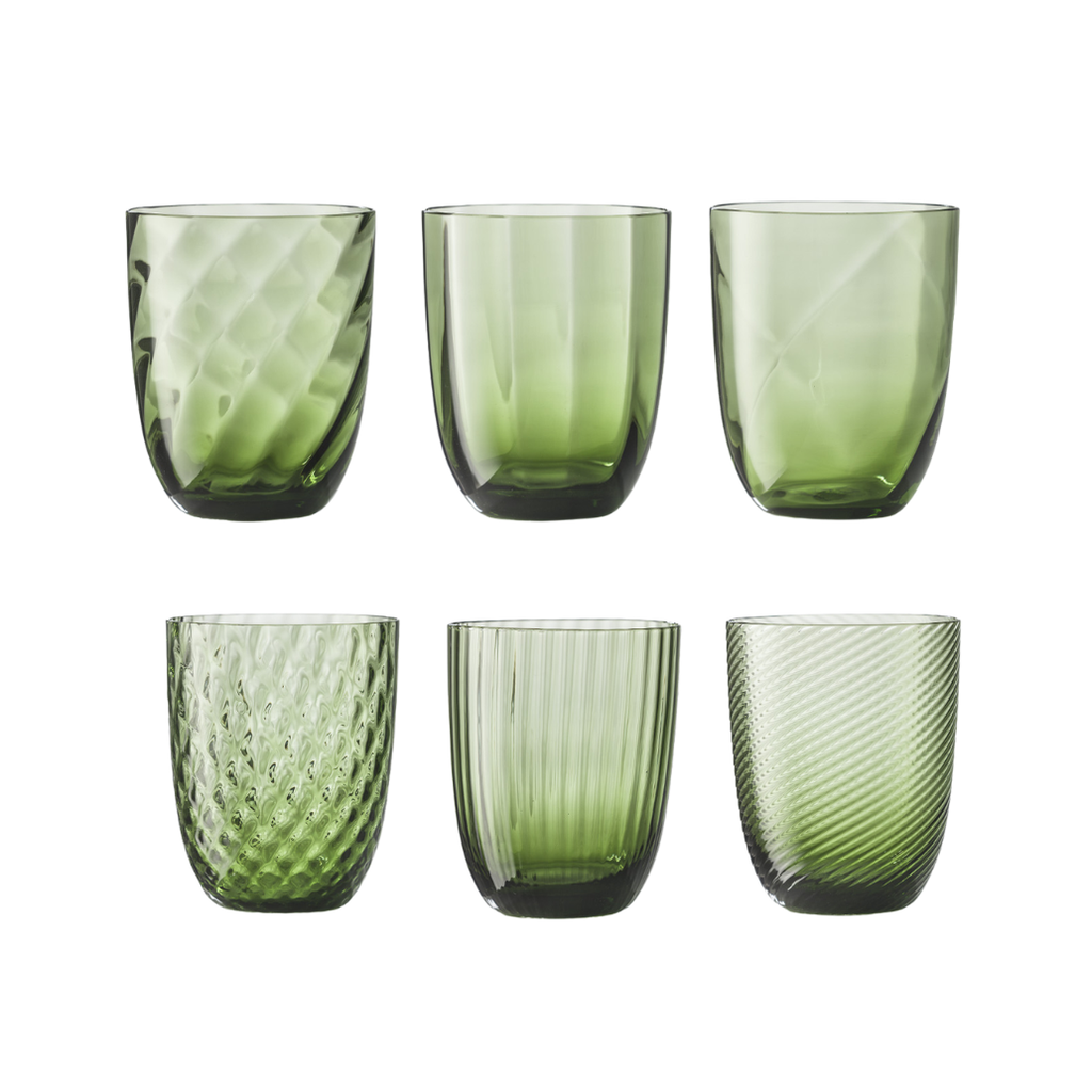 Nason Moretti Idra Glasses - Set of 6