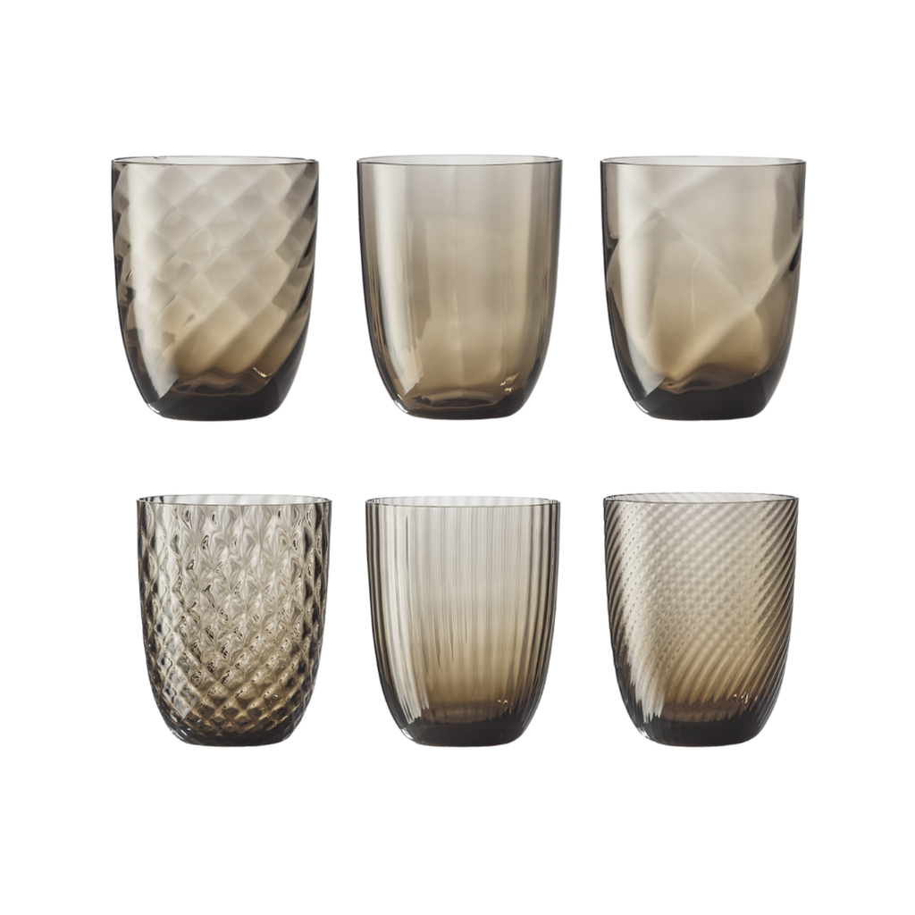 Nason Moretti Idra Glasses - Set of 6