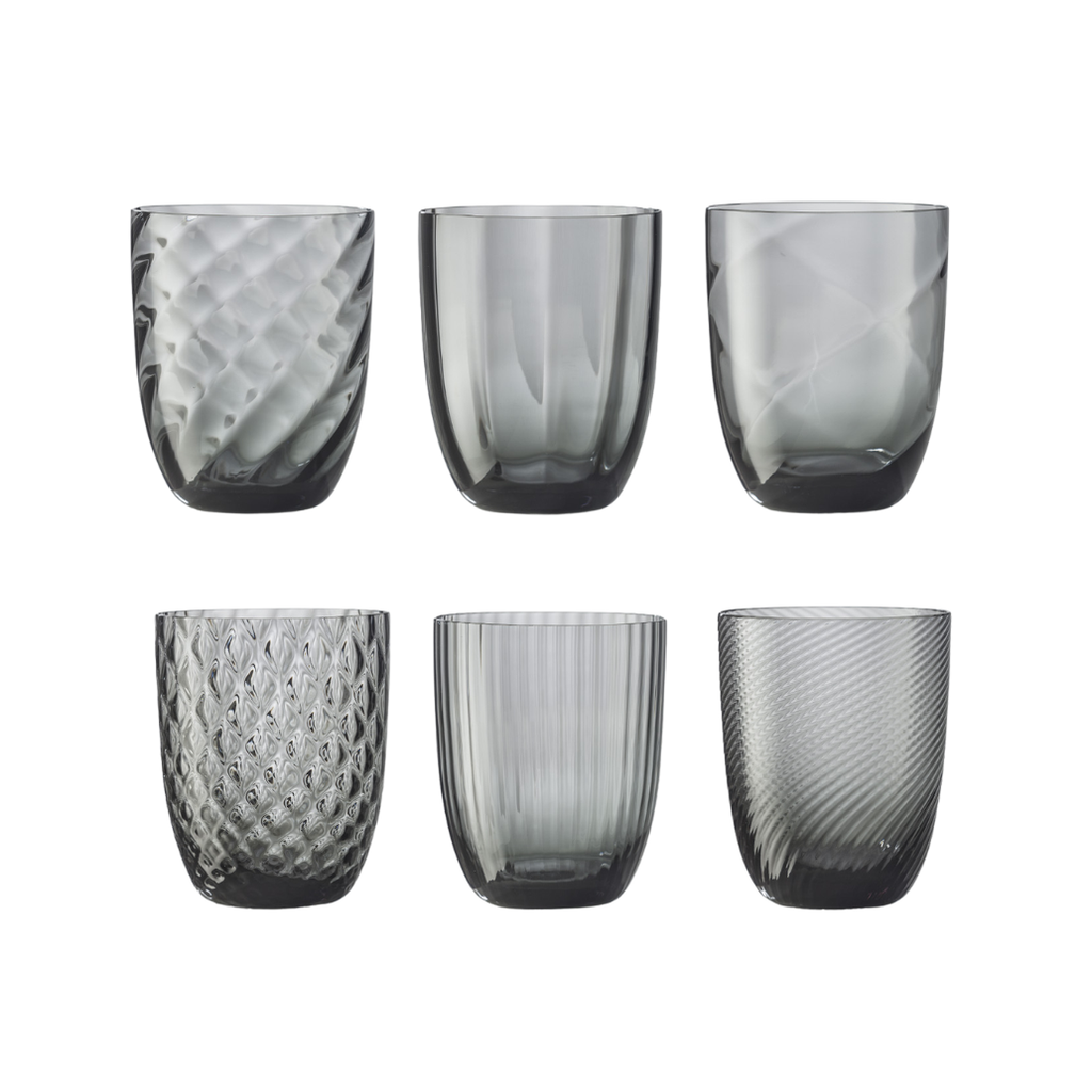 Nason Moretti Idra Glasses - Set of 6