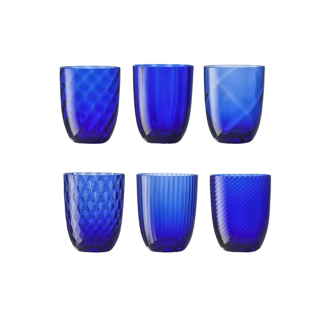 Nason Moretti Idra Glasses - Set of 6