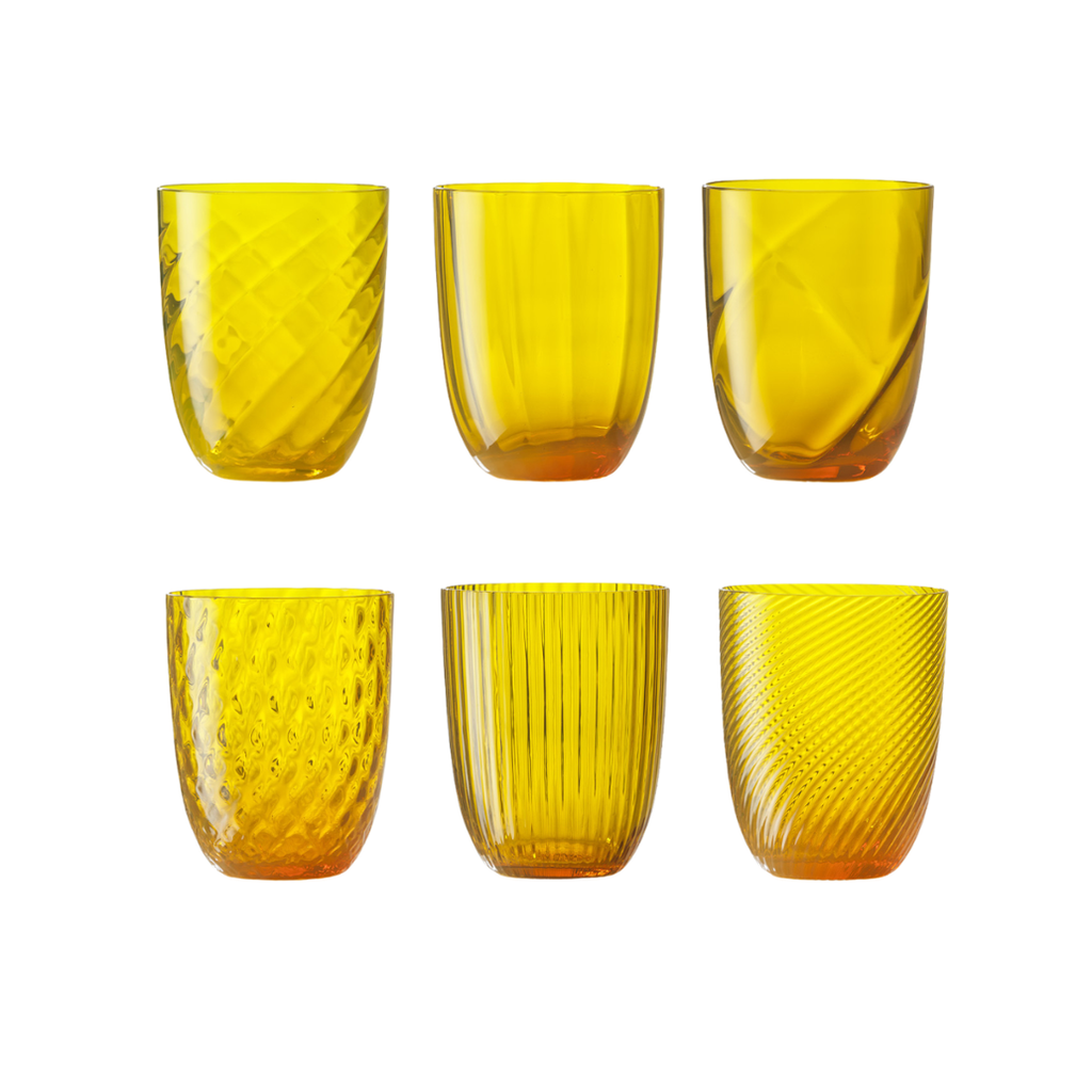 Nason Moretti Idra Glasses - Set of 6