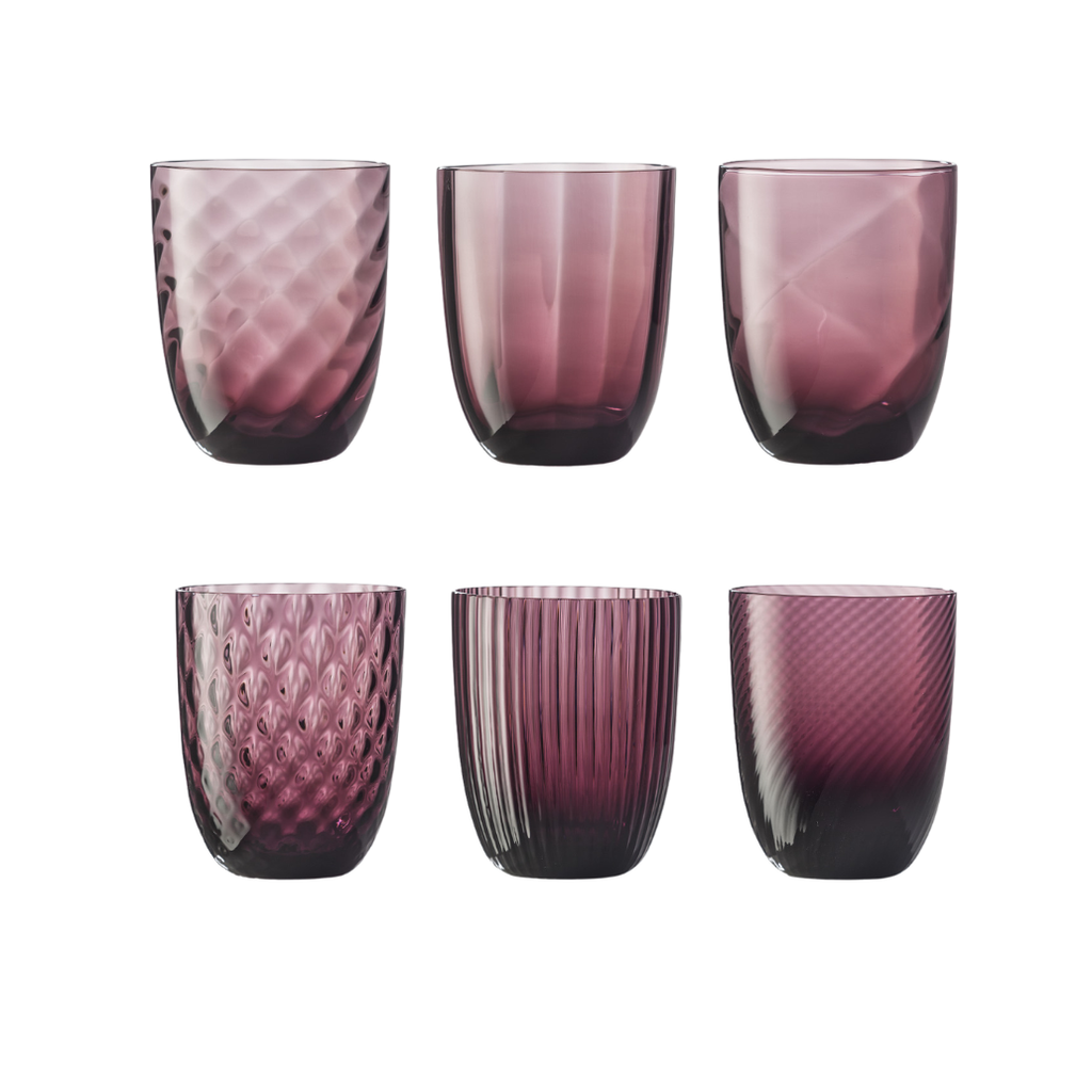 Nason Moretti Idra Glasses - Set of 6