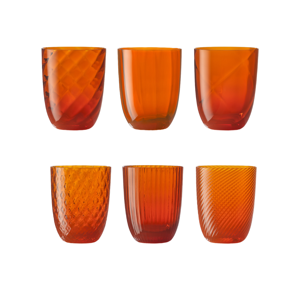 Nason Moretti Idra Glasses - Set of 6