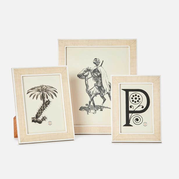Pigeon & Poodle Aberdeen Abaca/Resin Frame