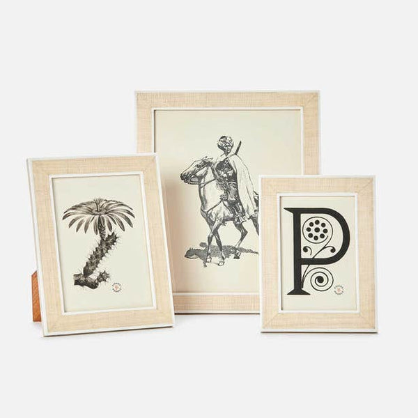 Pigeon & Poodle Aberdeen Abaca/Resin Frame