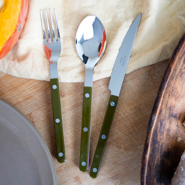 Bistro 5-Piece Cutlery Set Green Fern