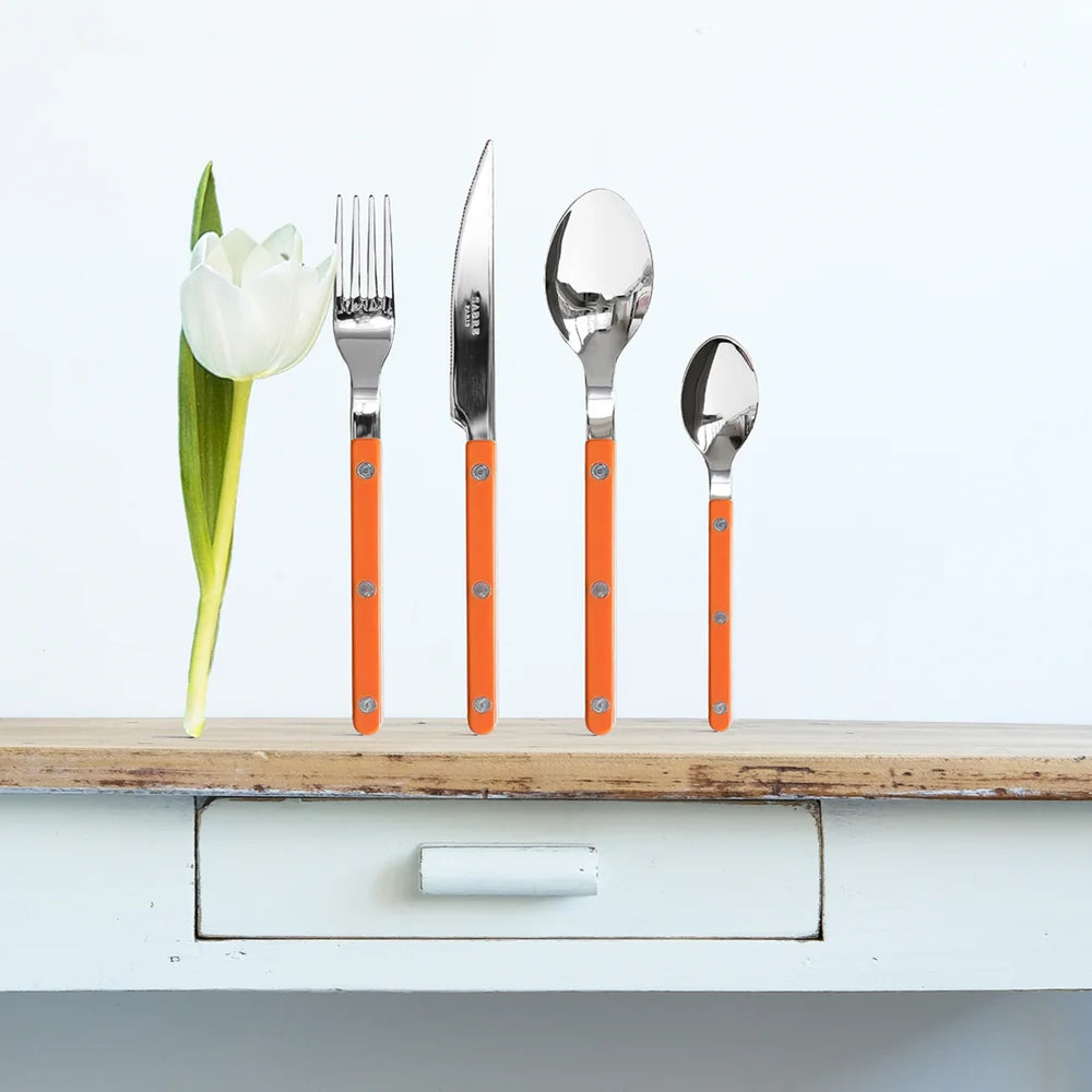 Bistro 5-Piece Cutlery Set Orange