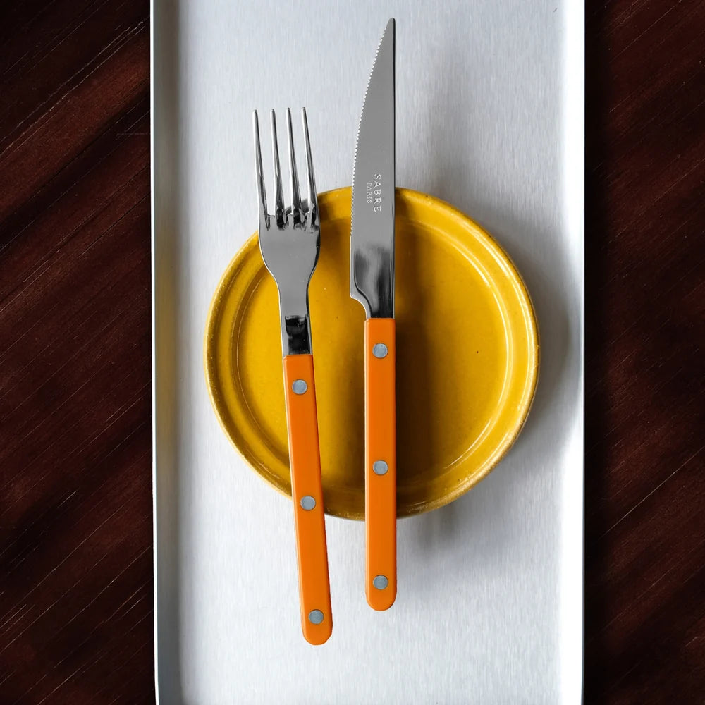 Bistro 5-Piece Cutlery Set Orange