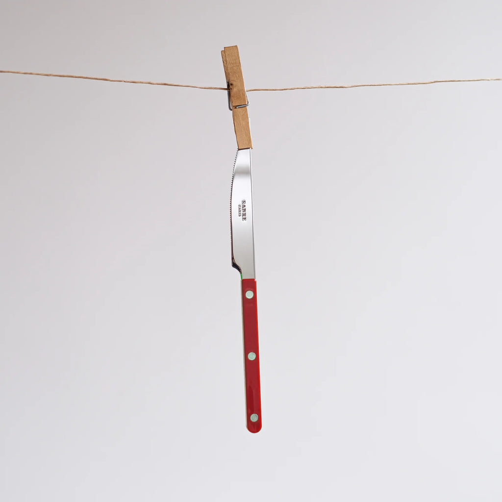 Bistro 5-Piece Cutlery Set Burgundy