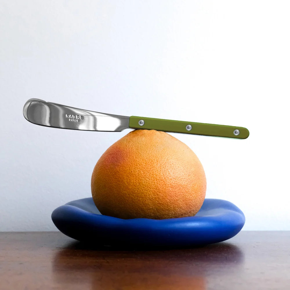 Bistro Butter Knife Green Fern