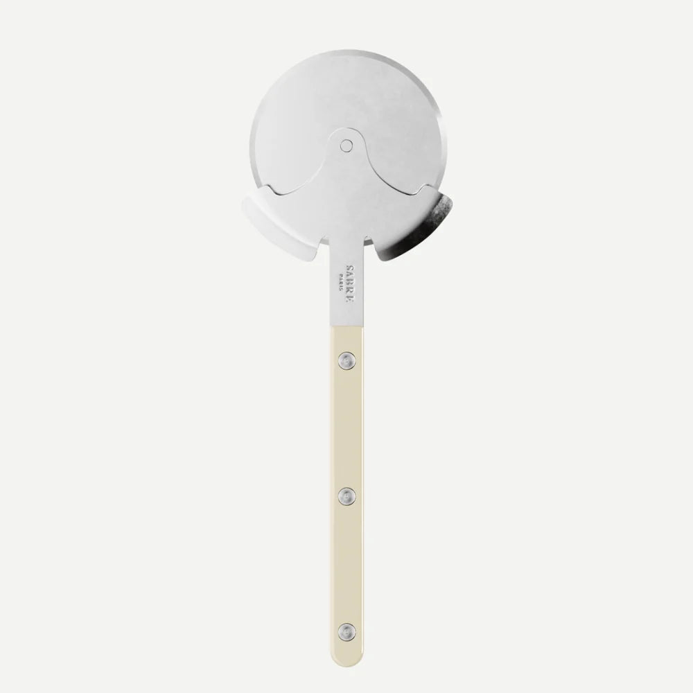 Bistro Solid Pizza Wheel Ivory