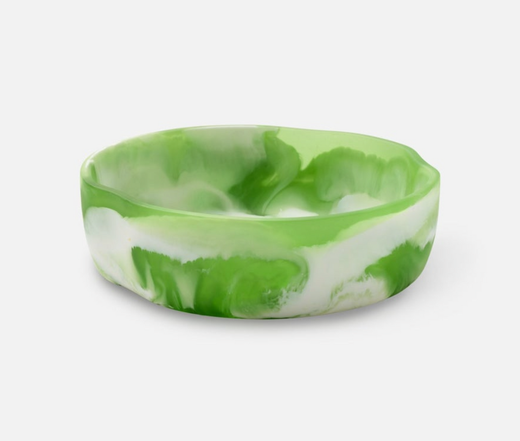 Blue Pheasant Beatrix Swirled Serving Bowls - Green