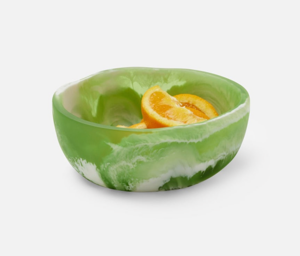 Blue Pheasant Beatrix Swirled Serving Bowls - Green