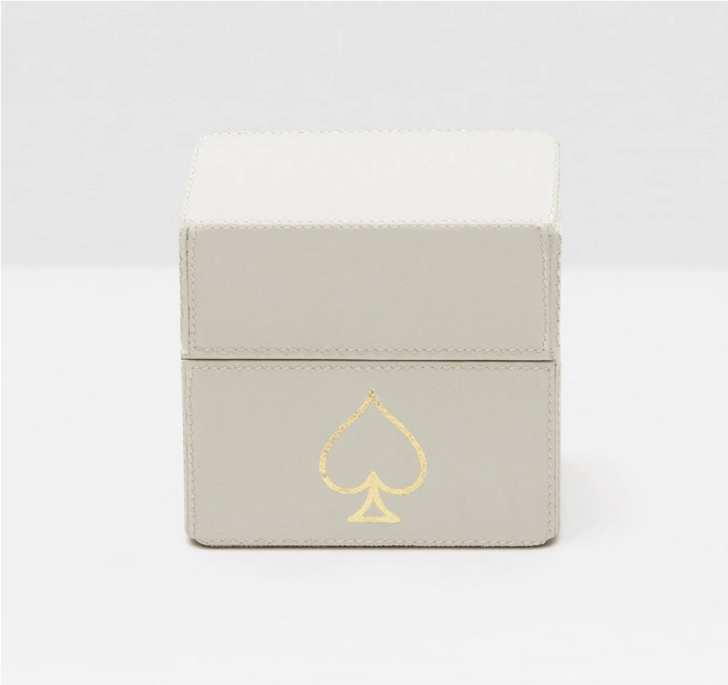 Pigeon and Poodle Aira Card Holder, Set of 2 - Light Gray