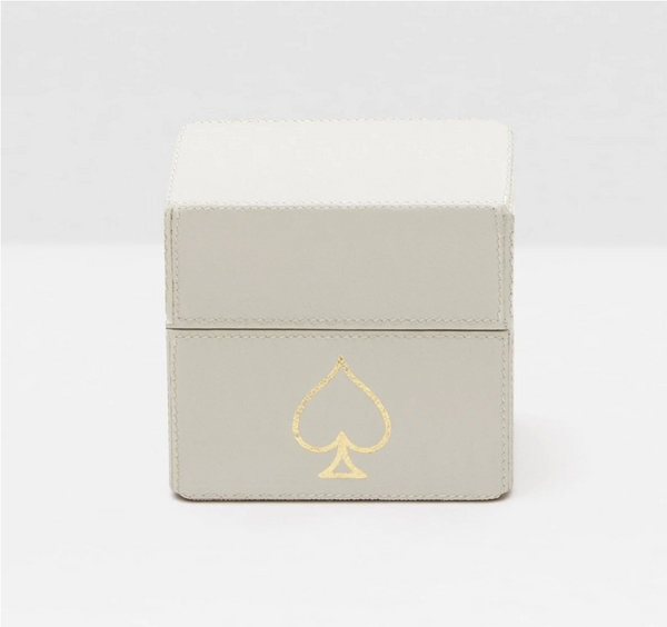 Pigeon and Poodle Aira Card Holder, Set of 2 - Light Gray