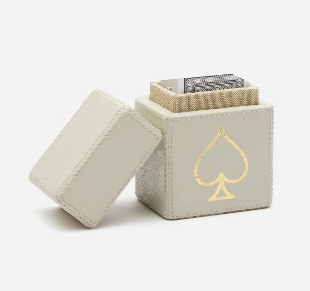 Pigeon and Poodle Aira Card Holder, Set of 2 - Light Gray