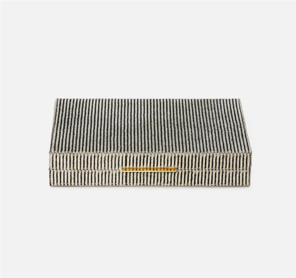 Pigeon and Poodle Bailey Backgammon Set - Brown Candy Striped