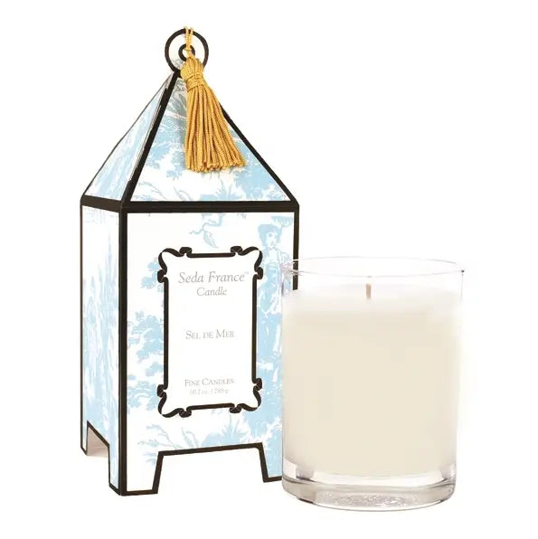 Sel De Mer Classic Toile Pagoda Box Candle
