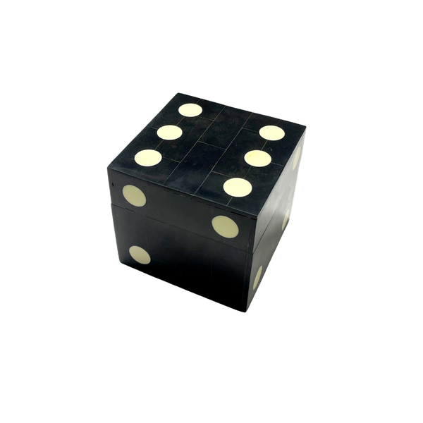 Davis Designs Black Dice Decor & Storage Box Set
