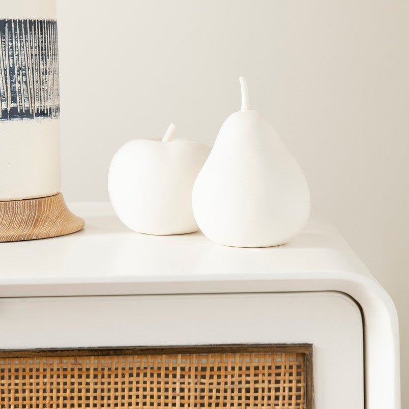 Villa & House Apple & Pear Porcelain Figures