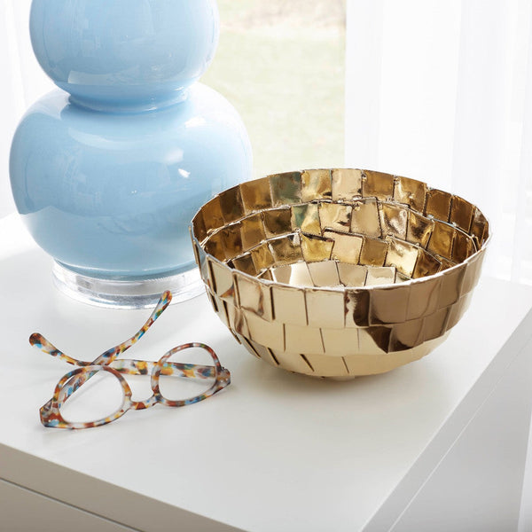 Villa & House Apsis Bowl, Brass Finish