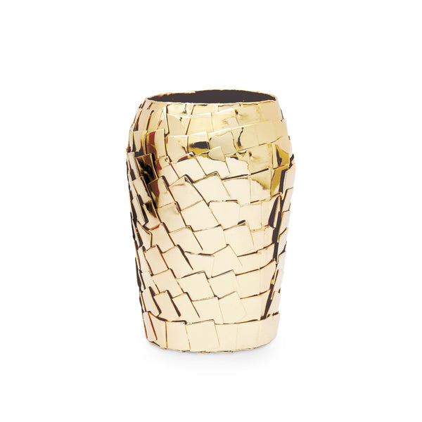 Villa & House Apsis Vase, Brass Finish