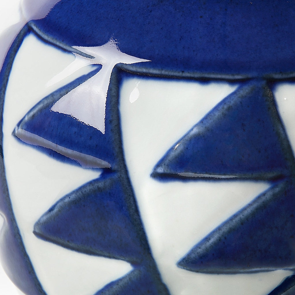 Villa & House Columbina Vase Blue and White
