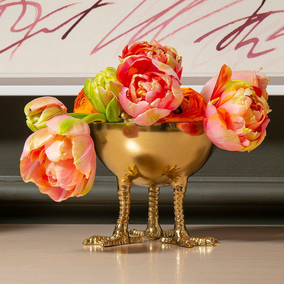 Villa & House Brass Daphne Bowl