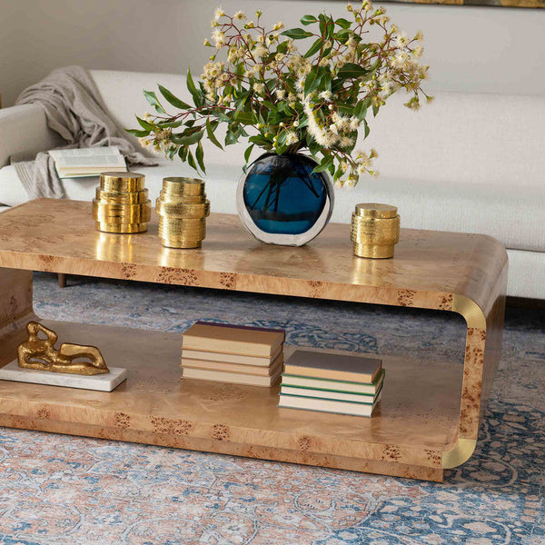 Villa & House Emil Coffee Table Burl
